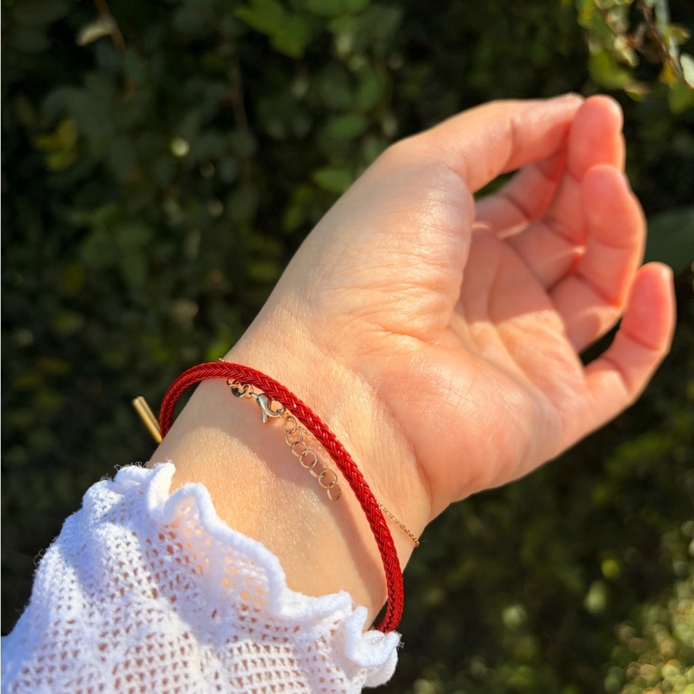 Red and Gold Bracelet - Picture 4 of 6